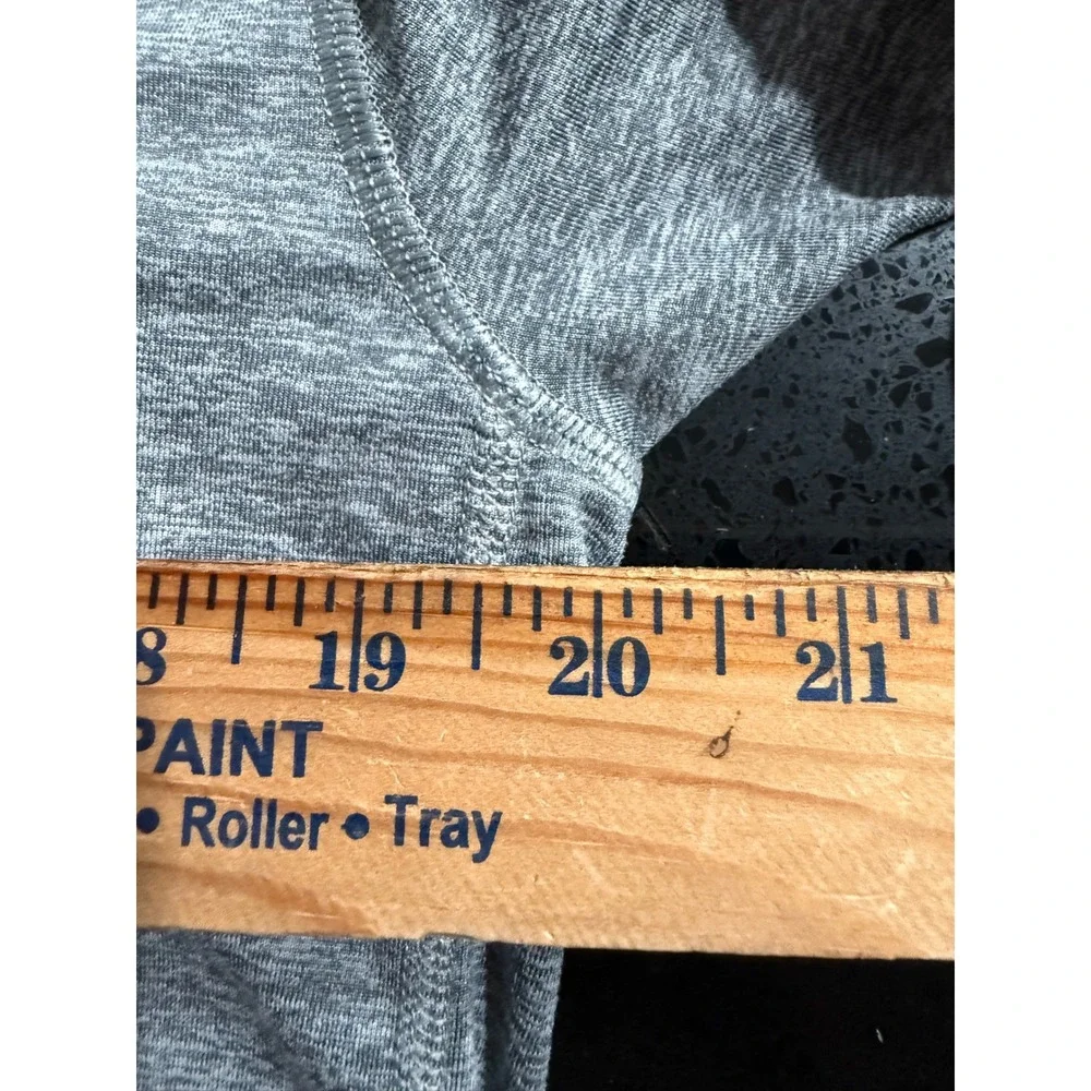 Nike Dri-FIT Mens Medium Gray Heathered 1/4 Zip Running Pullover Thumbholes 328